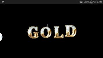 Gold Name Affiche