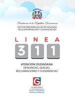 Línea 311 República Dominicana poster