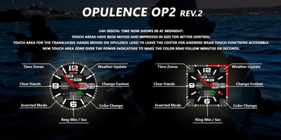 Opulence OP2 Watch Face capture d'écran 1