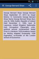 George Bernard Shaw capture d'écran 3