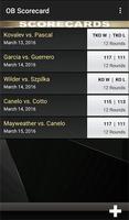 Open Boxing Scorecard captura de pantalla 1