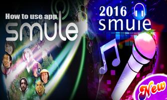 New Smule Sing Karaoke Guide ポスター