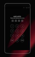 Theme for R5s HD: Black & Red imagem de tela 2