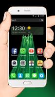 Emerald theme for Oppo R11 poster