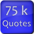 75K Quotes ícone