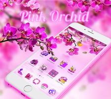 Orchid Spring Flowers Theme capture d'écran 2