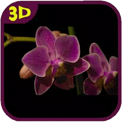 Orchids flowers Live Wallpaper Icon