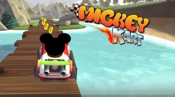 Poster Mickey Kart Party