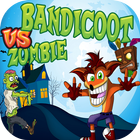 Bandicoot Adventure Vs Zombie ไอคอน