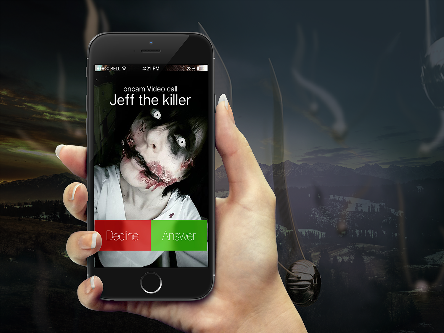 Jeff The Killer Call - Call from Jeff the killer::Appstore for  Android