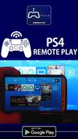 PS4 Remote Play الملصق