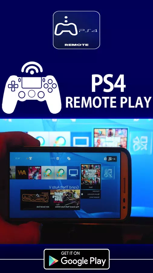 PS4 Remote Play APK pour Android Télécharger