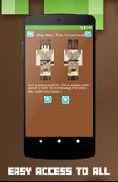 New StarWars Skins for Minecraft capture d'écran 1