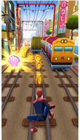 Spider Subway Surf: Rush Hours super Hero Runner captura de pantalla 1