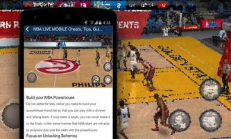 Full Guide For NBA LIVE MOBILE captura de pantalla 2