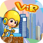 Vir Robot Run Boy أيقونة