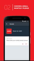 Music For Relief: Donation App capture d'écran 2