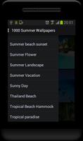 1000 Summer wallpapers capture d'écran 1