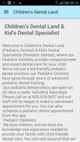 Children's Dental Land capture d'écran 1