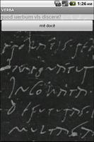 Verba-Android Latin Dictionary Cartaz