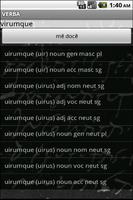 Verba-Android Latin Dictionary capture d'écran 3