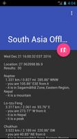 South Asia Offline Location Affiche