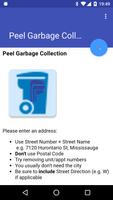Peel Garbage Collection Affiche