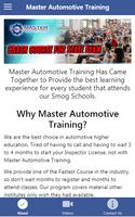 Master Automotive Training 海報