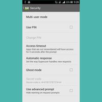 Superuser for ROOTED تصوير الشاشة 1