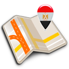 Карта Египет офлайн иконка