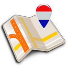 Map of Luxembourg offline biểu tượng