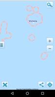 Map of Seychelles offline โปสเตอร์