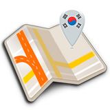 Map of South Korea offline アイコン