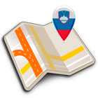 Carte de Slovénie hors-ligne icône
