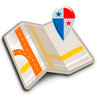 Map of Panama offline أيقونة