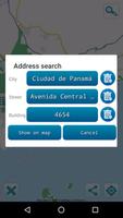 Map of Panama offline تصوير الشاشة 2