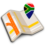 Map of South Africa offline أيقونة