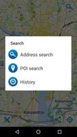 Mapa de Washington D.C offline captura de pantalla 1