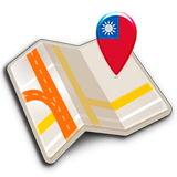 Carte de Taïwan hors-ligne icône