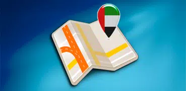 Карта ОАЭ офлайн