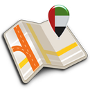 Map of UAE offline aplikacja