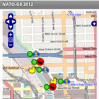 NATO/G8 Chicago 2012 أيقونة