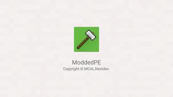 ModdedPE for MinecraftPE Poster