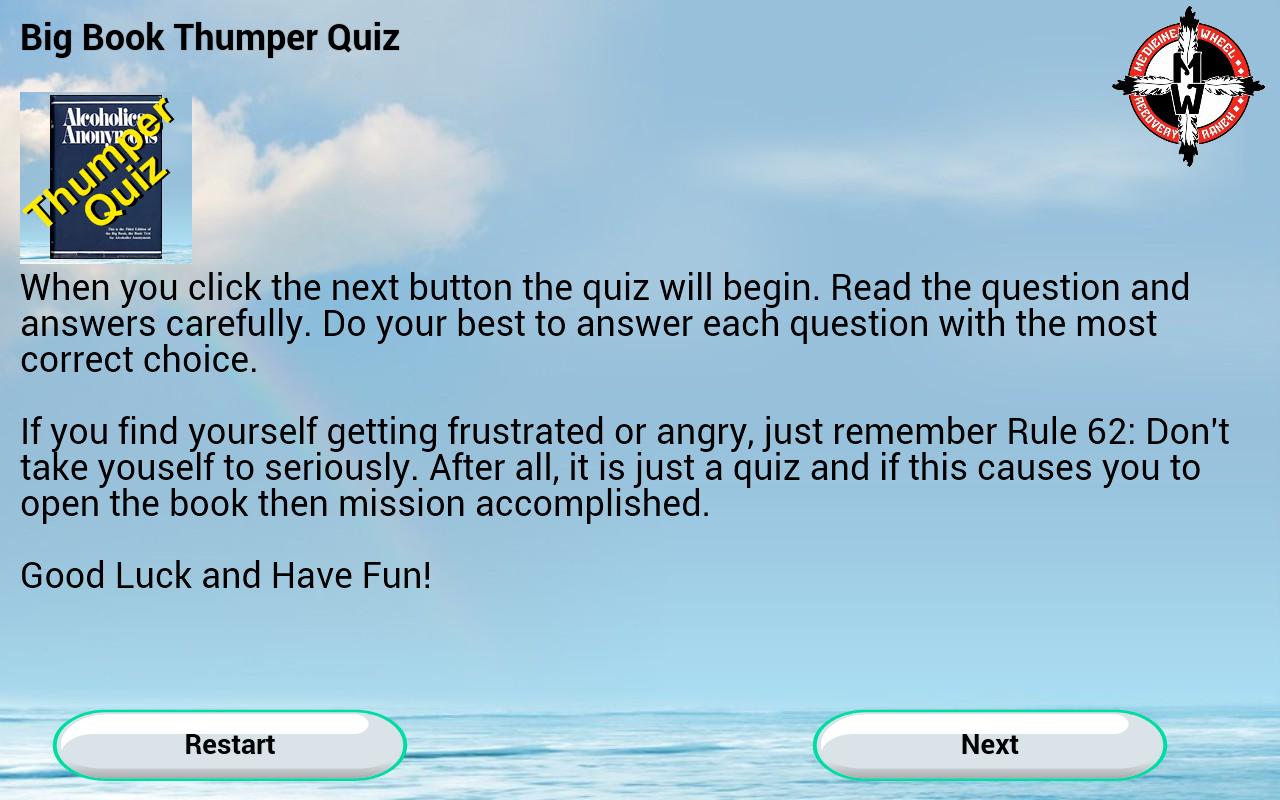 Big Book Thumper Quiz For Android Apk Download