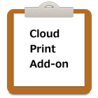 Simple Notepad Cloud Print Add আইকন