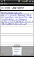 برنامه‌نما Simple Notepad Webclip Addon عکس از صفحه