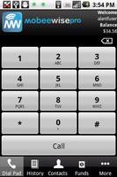 mobeewisePro - VoIP Dialer capture d'écran 1