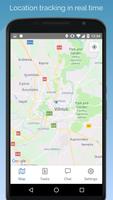 Real Time Phone GPS Tracker plakat