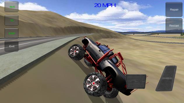 monster truck simulator for