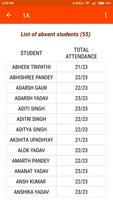 برنامه‌نما Student Attendance عکس از صفحه